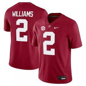 Mens Youths Kids Ryan Williams Crimson Red Vapor Stitched Jersey